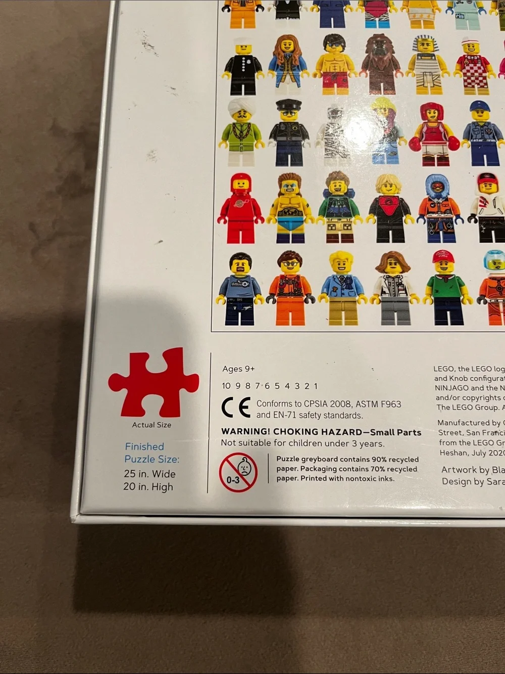 Lego 1000 piece